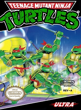 Teenage Mutant Ninja Turtles NES cover art